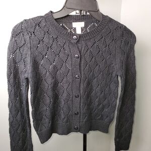Cat & Jack Black Knit Sweater
